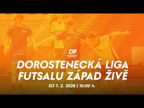 ŽIVĚ | Final 4 Dorostenecké ligy futsalu západ