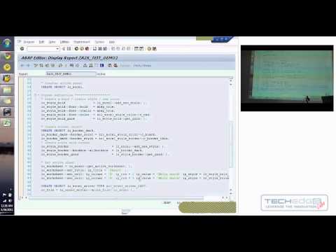 TGP06 - Generate your professional Excel spreadsheet from SAP ABAP Code with abap2xlsx open-project