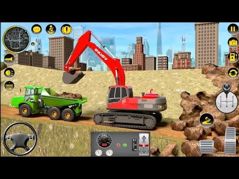 Stickman City Construction Real Construction Simulator stickman JCB Games Android Gameplay