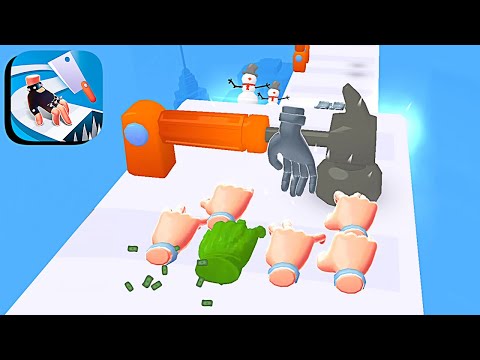 Hands Rush 3D ​- All Levels Gameplay Android,ios (Levels 1-4)