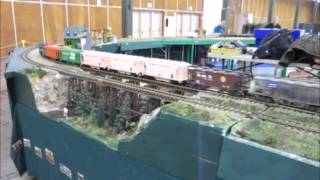 preview picture of video 'G-Gauge Layouts at the 2014 Great Train Expo'