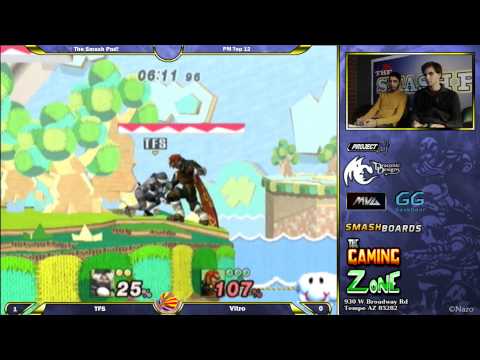 The Smash Pad PM TFS Shiek vs Vitro Ganon,Falco