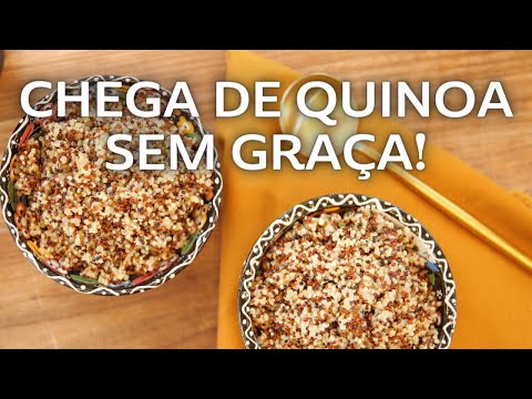 Chega de Quinoa Sem Graça! Duas Receitas Deliciosas - Chef Felipe Caputo