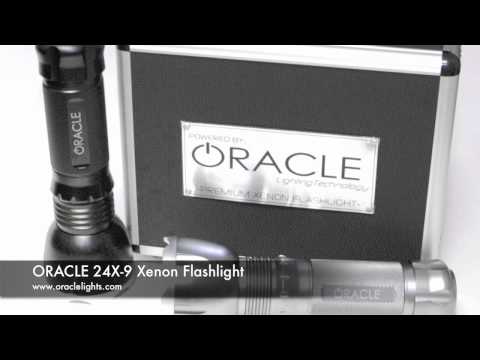 ORACLE 24X-9 High Powered Xenon Flashlights available from Advanced Automotive Concepts
