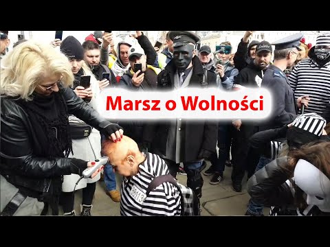 Marsz o Wolność - Mocny przekaz ! Katowice 06.03.2021