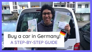 Easy Step-By-Step Process To BUYING YOUR CAR In Germany
