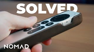 NOMAD Leather Remote Cover + AirTag just solved the Apple TV Remote