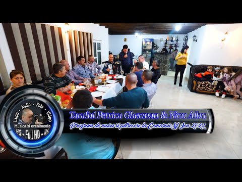 Taraful Petrica Gherman & Nicu Albu   Program de masa si petrecere la Comarnic Sf Ion 2022