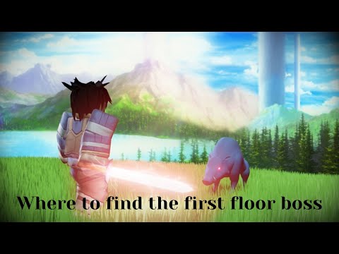 Where to find the first floor boss | Roblox Era of Aincrad