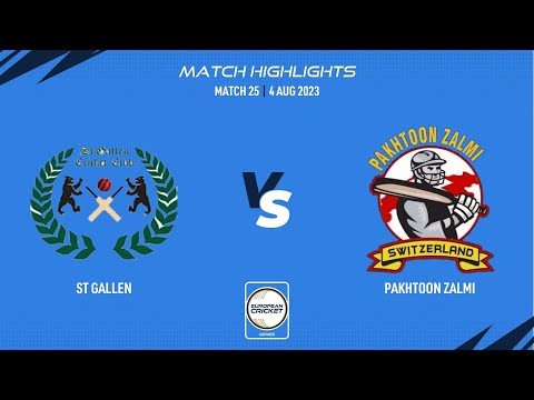 Match 25 - STG vs PKZ | Highlights | ECS Switzerland | 4 Aug 2023 | ECS23.677