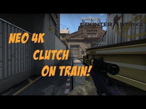 CS:GO(DreamHack Cluj-Napoca 2015) NEO 4K Clutch on Train!