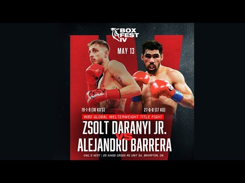 Boxfest IV Teaser - Professional Boxing in Brampton - Red Owl Boxing