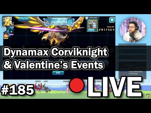 🔴 Valentine's Events and Dynamax Corviknight! Friday Night #185 - Pokeland Legends