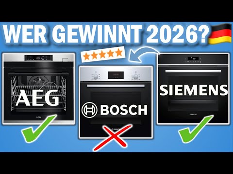 BACKÖFEN kaufen: Top 3 Backöfen 2026 im Vergleich!