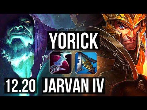 YORICK vs J4 (TOP) | 1.2M mastery, 500+ games, 2/1/4 | EUW Diamond | 12.20