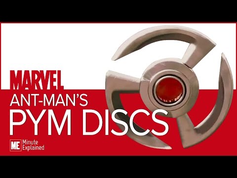 Ant-Man's PYM PARTICLE DISCS Explained | Making giant ants and tiny tanks! (MCU)