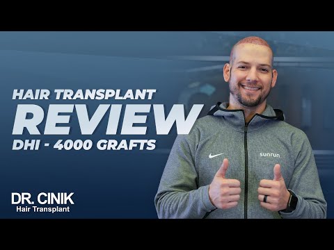 Dr.Cinik Hair Transplant | DHI | 4000 Grafts | Patient Review