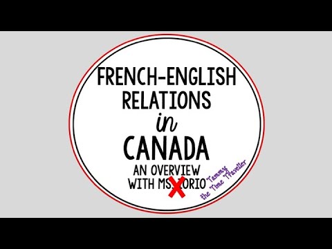 French-English Relations in Canada [1970-2000]
