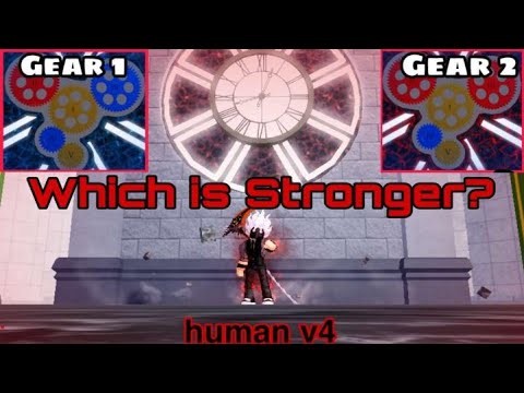 Comparing Passive Gears of Human v4 - Blox Fruits