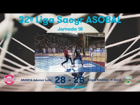 32ª Liga Sacyr ASOBAL J18: ABANCA Ademar León - Ángel Ximénez - P. Genil 28-25