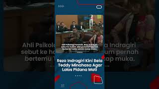 Kini Beda Sikap, Reza Indragiri Dulu Ngotot Sambo Dihukum, Kini Bela Teddy Minahasa