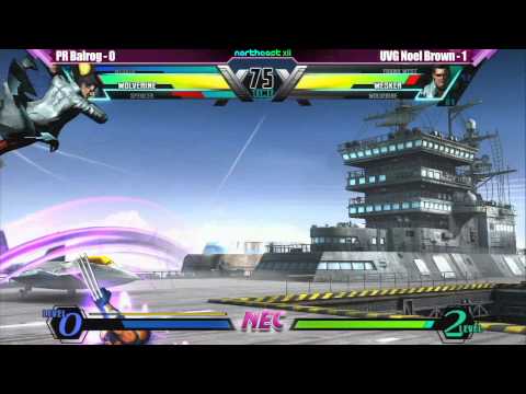 UMVC3 Losers Final PR Balrog vs UVG Noel Brown NEC XII Tournament