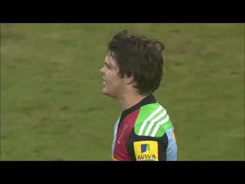 Tim Swiel kick to touch fail vs London Welsh