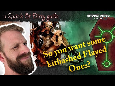Kitbashed Necron Flayed Ones | A Quick & Dirty Guide to Making Your Own for Warhammer 40K