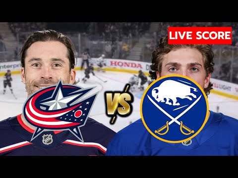 🔴 Columbus Blue Jackets vs Buffalo Sabres | LIVE NHL | Live Score Update