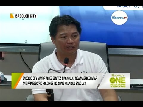 One Western Visayas: Kaundan sang JVA sang CENECO Luyag Mahibaluan ni Bacolod City Mayor Benitez