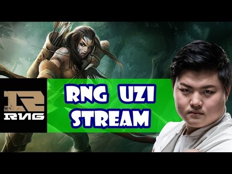 [ Aug 16, 2016 ] RNG Uzi | Ashe vs Jhin | Kr Challenger | s6 live stream