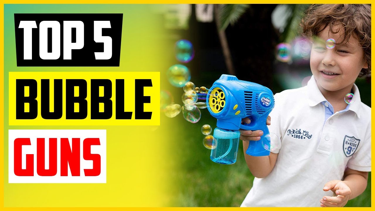 TOP 5 Best Bubble Guns of 2022 Review