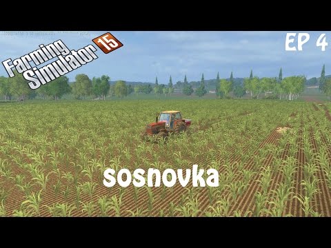 Farming Simulator 15 Gold Edition on sosnovka a whole bunch of groundwork