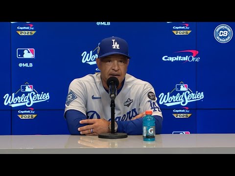 2025 World Series: Dave Roberts downplays time off, critiques Shohei Ohtani, reacts to Game 1 loss