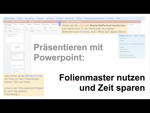 Folienmaster in Powerpoint nutzen