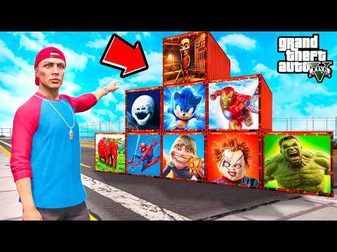 Ich öffne VERBOTENE MYSTERY BOXEN in GTA 5! 😱
