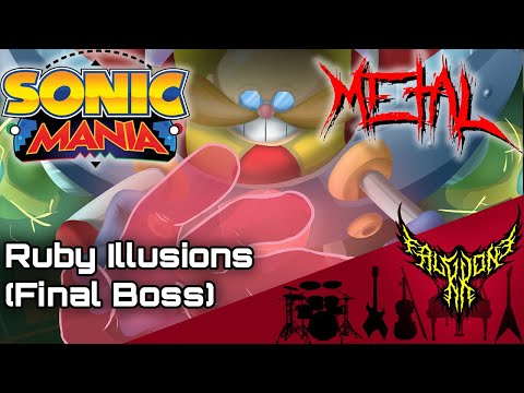 Sonic Mania - Ruby Illusions (Final Boss) 【Intense Symphonic Metal Cover】