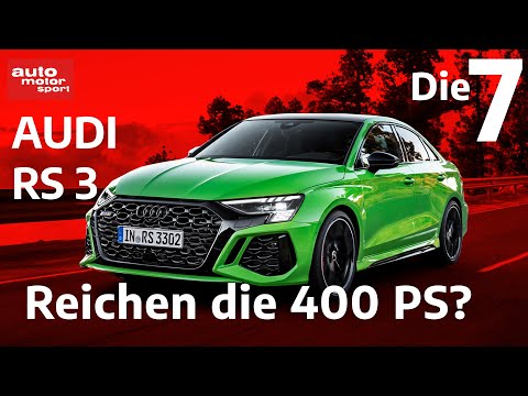 Reichen die 400 PS? 7 Fakten, zum neuen Audi RS 3 | auto motor und sport