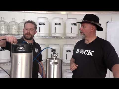 Black Rock Home Brewing - Pressure Transfer Between Kegs