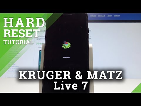 How to Hard Reset KRUGER & MATZ Live 7 - Bypass Lock Screen Solution