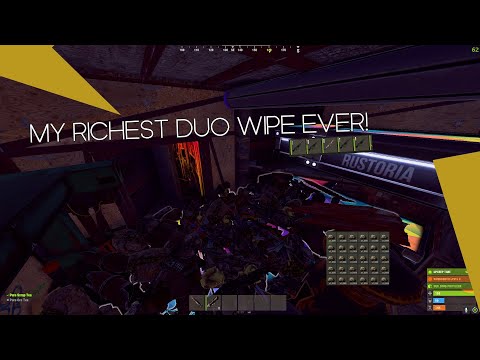 MY RICHEST DUO WIPE EVER | RUST PVP