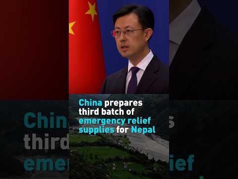 China prepares third batch of relief supplies for Nepal