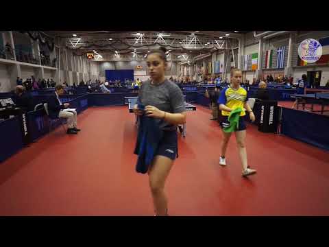 MATIUNINA Veronika UKR - PAPADIMITRIOU Malamatenia GRE Polish Junior & Cadet Open 2019
