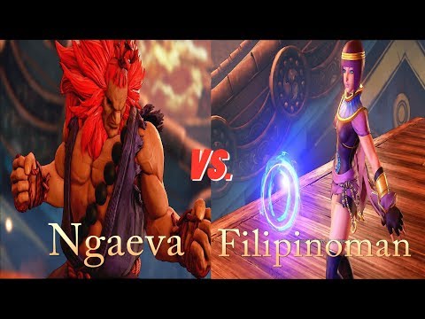 NGAEVA (Akuma) vs. Filipinoman (Menat)-Street Fighter V