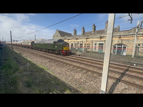 Trains at Lancaster, Carnforth including the Model Railway Exhibition and Preston 29th April 2023