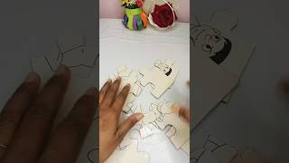 How To Make Interesting Puzzle Game From Cardboard  #viralshort #craft #Puzzle C