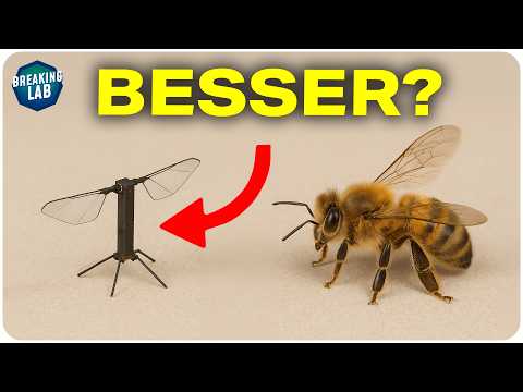 Video Thumbnail: Dieser Mini-Roboter wiegt weniger als eine Büroklammer