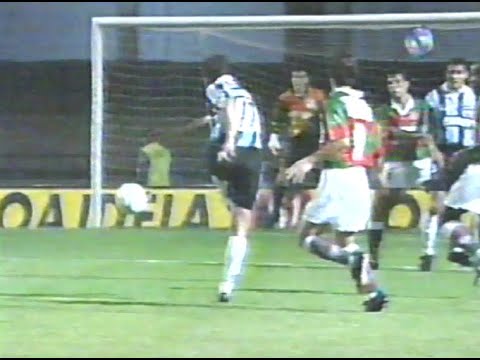 PORTUGUESA 2x0 GRÊMIO - Decisão do Brasileirão Série A 1996 - 1º jogo - Globo Esporte