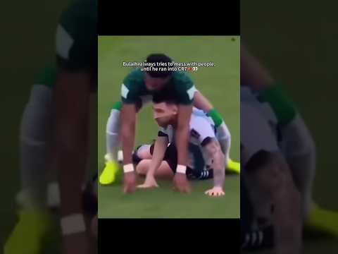 Never mess with CR7🐐🤬🔥