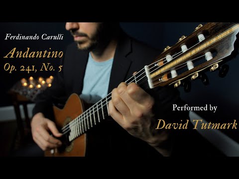 Ferdinando Carulli - Andantino Op. 241, No. 5 - Kenny Hill Heritage Model Classical Guitar